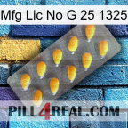 Mfg Lic No G 25 1325 cialis1
